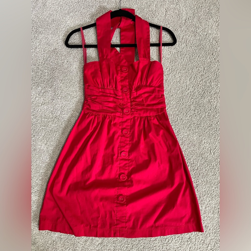 Mini Halter Dress